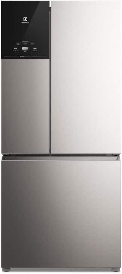 Geladeira Electrolux Frost Free Inverter 590L AutoSense 3 Portas Cor Inox Look (IM8S) - 127V